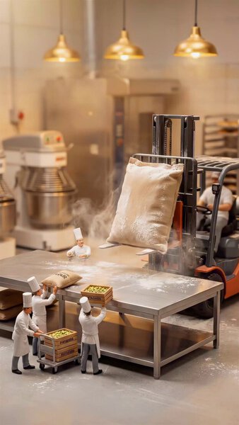 Miniature Diorama Middle Eastern Sweets Bakery