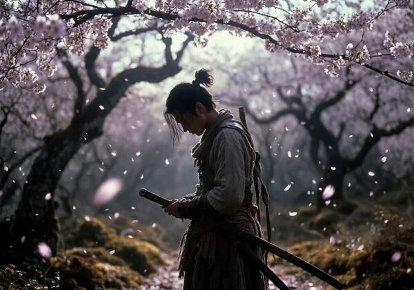 Ronin in Sakura Garden Confidence