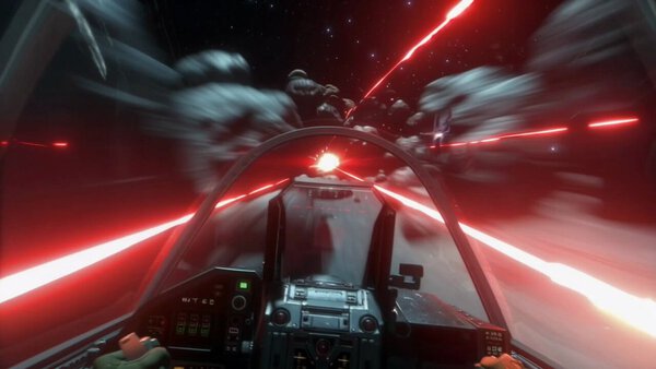 Star Wars X-Wing Hyperspace Chase