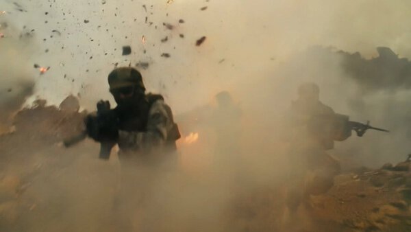 Handheld Shaky Cam Battlefield Push