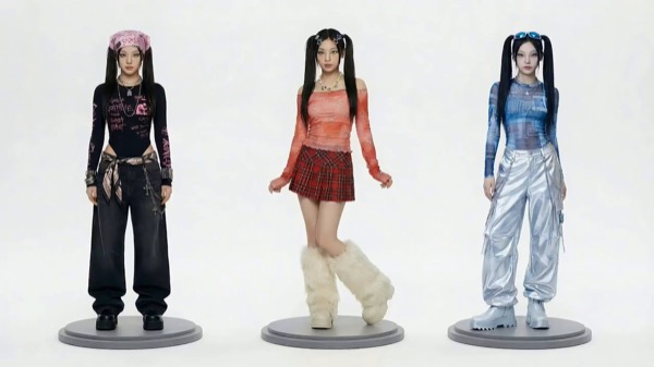 Three Women Posing Sequence