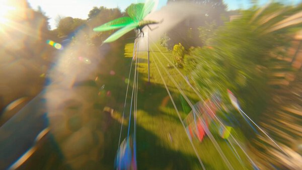 JSON Prompt Dragonfly FPV Chase