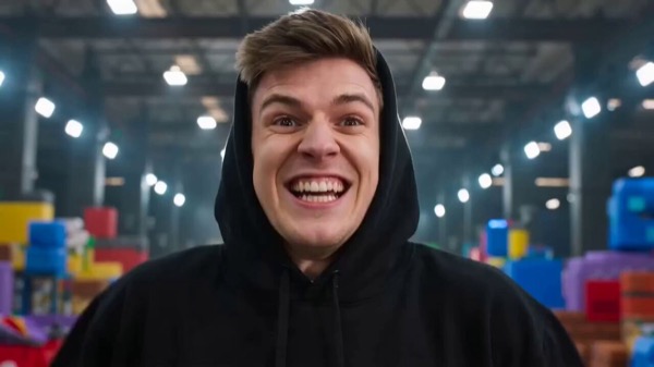 MrBeast YouTube Viral Warehouse Arena