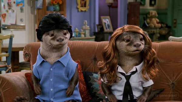 Monica's Apartment Otters Friends