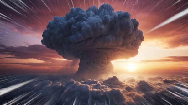 Text VFX in a Supercell Cloud Wall