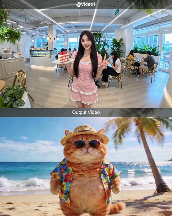 Seedance 2 Cat Fashion Transformation