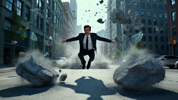 Time Freezes Mid-Explosion