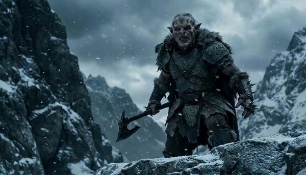 Goblin Traveller and His Steed