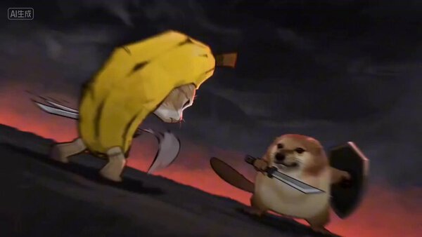 Wuxia Battle: Knife vs Shield