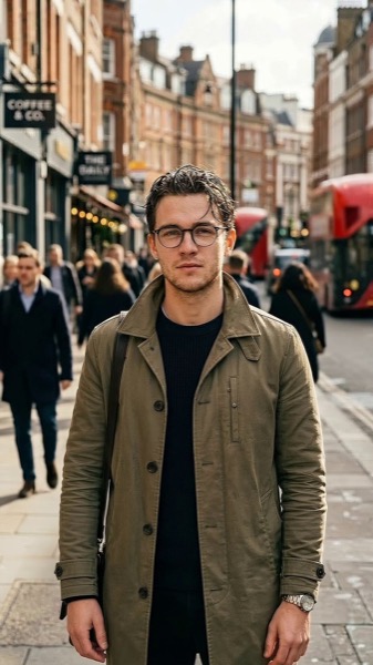 Man Transforms into Superhero