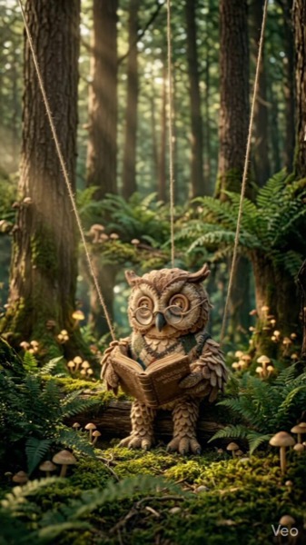 Owl Puppet Story Book