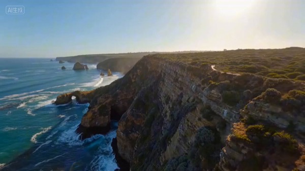 Wingsuit Flight Over Pacific Coast