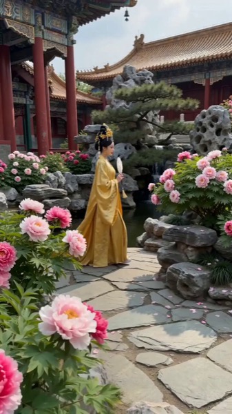 Ancient Palace Empress Greeting