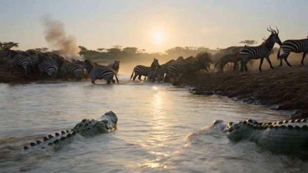 Rhino Rescue African River Crossing