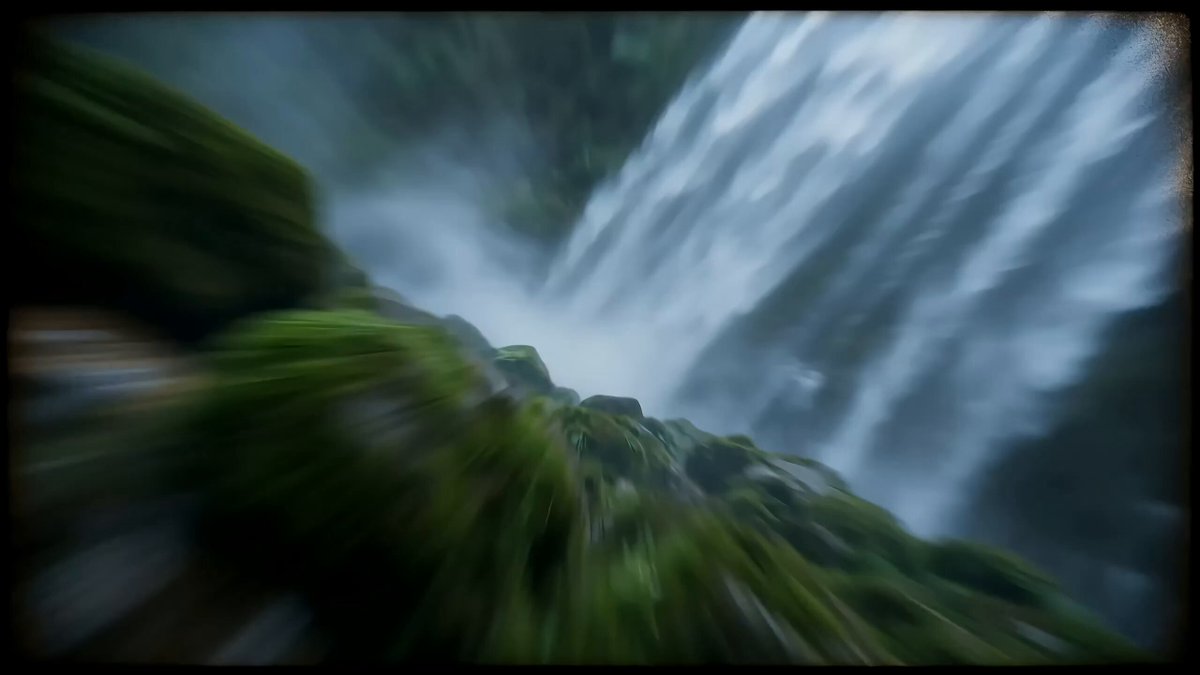 Mecha Samurai Moss Waterfall VHS