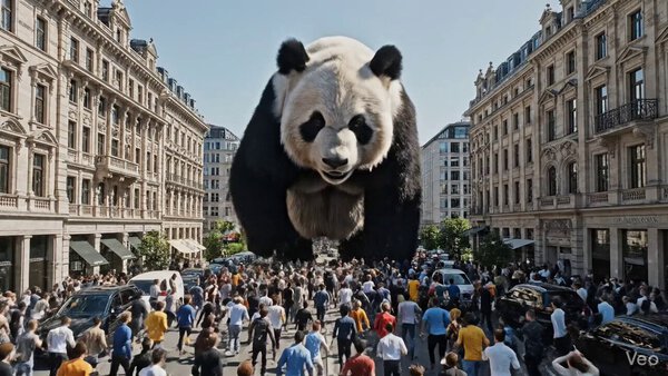 Giant Panda City Rampage