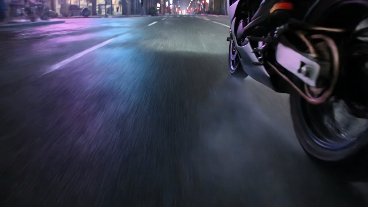 Kling Multishot Motorcycle Chase