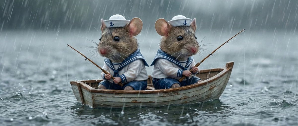 Two Mice Fishing Discussion