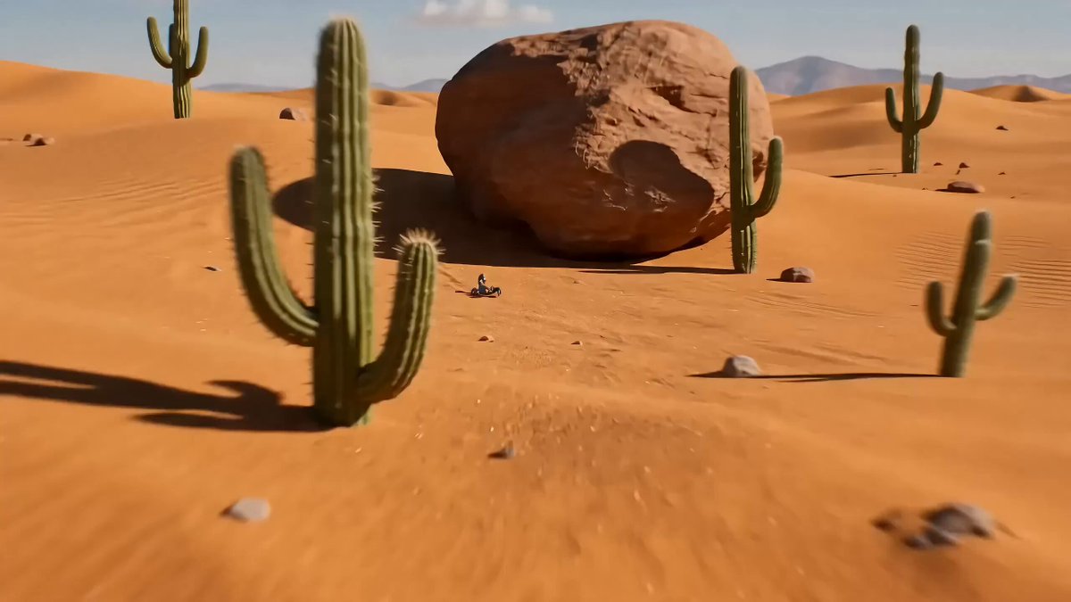 Mecha Scorpion Desert Chase