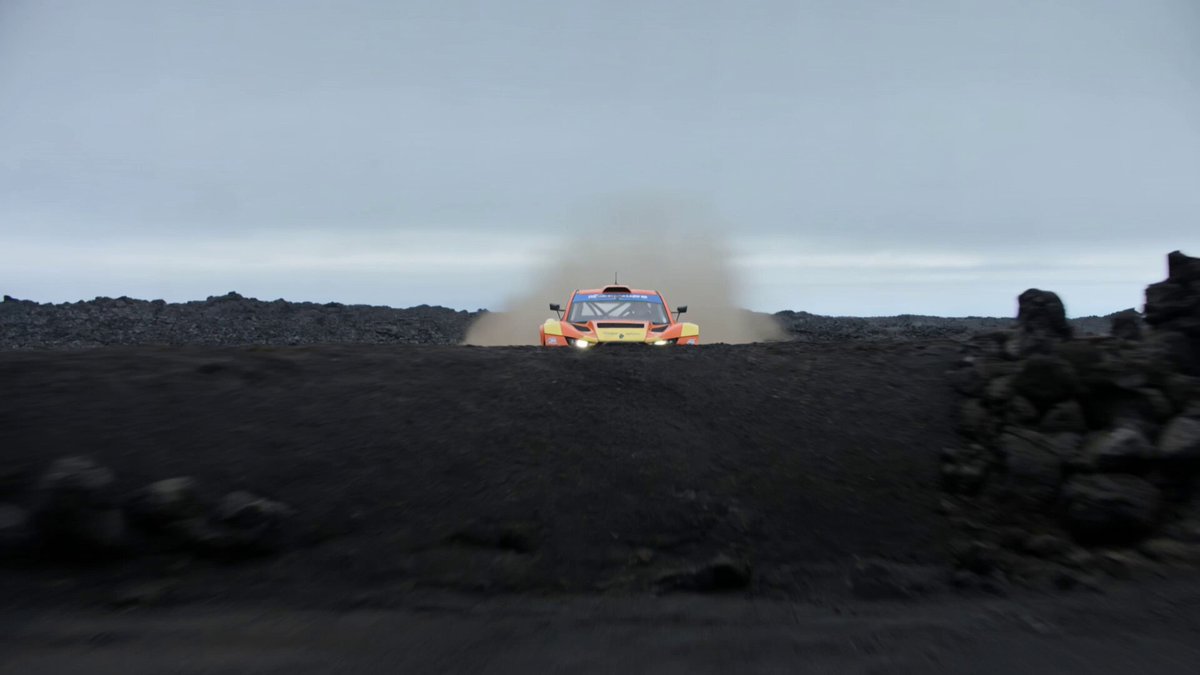 Rally Truck - Icelandic Lava Field