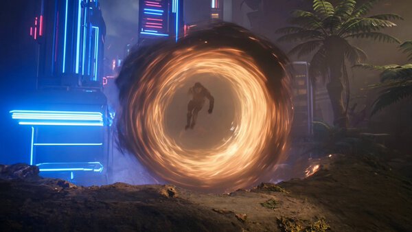 Time Traveler Cyberpunk