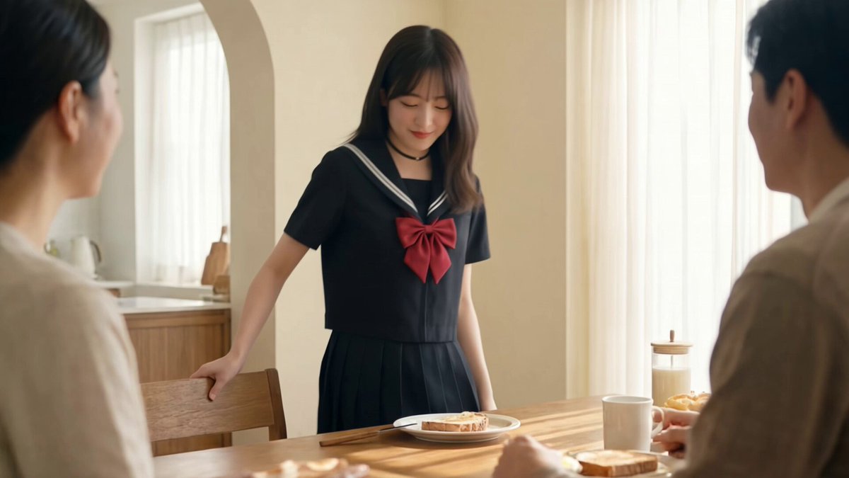 Cozy Breakfast Family Moment