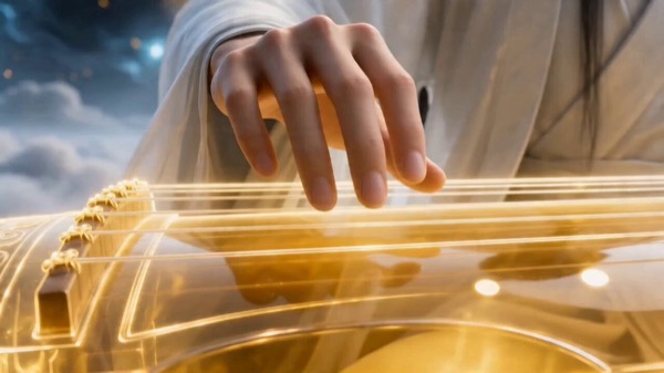 Chinese Fantasy Music Chess Painting