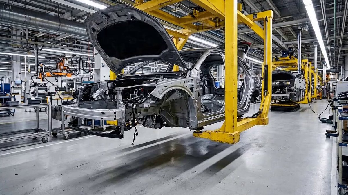 Automobile Assembly Timelapse