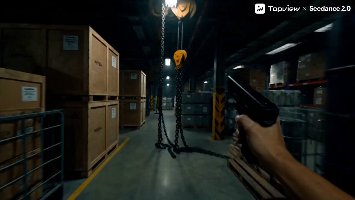 First Person Action Movie