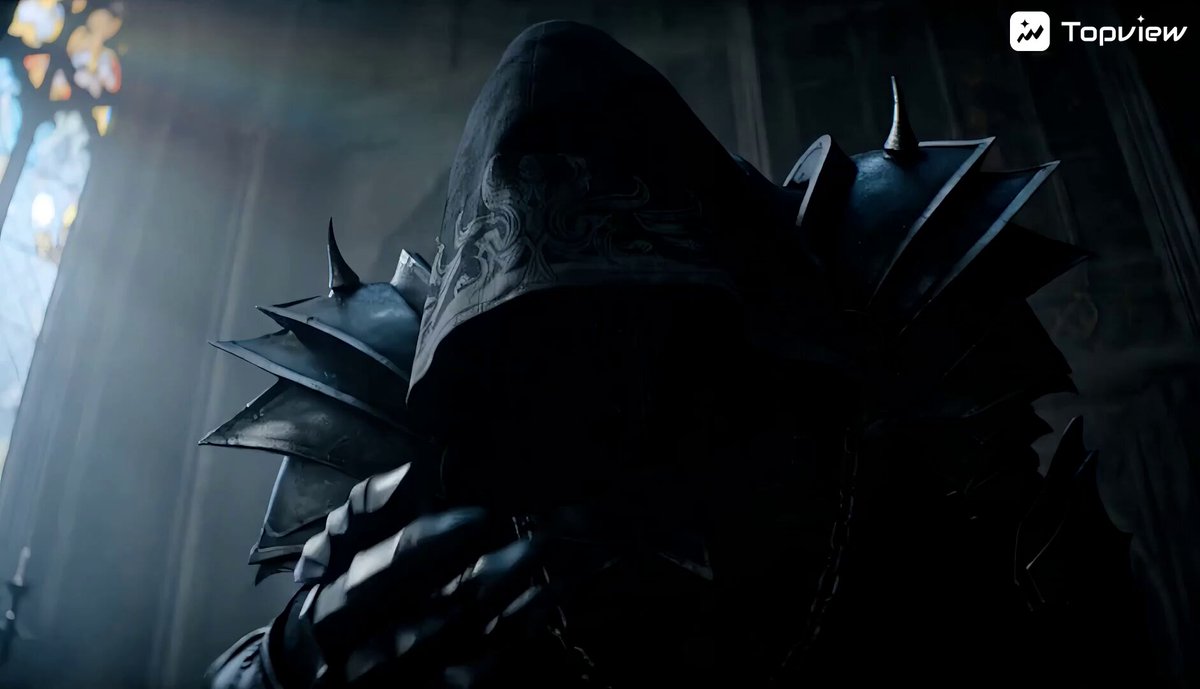 Dark Fantasy Ruined Church Battle