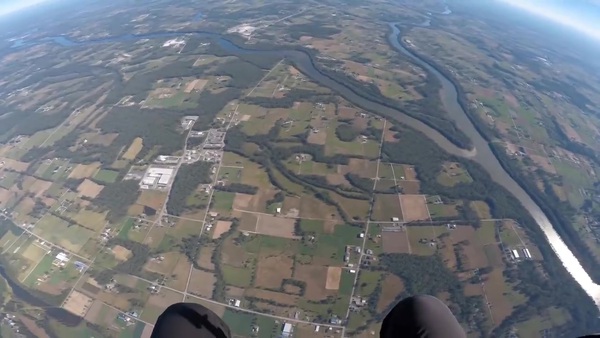 POV Skydive Gone Wrong