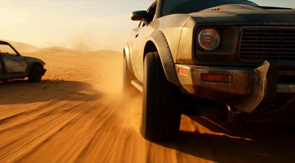 Armored Muscle Car Desert Chase