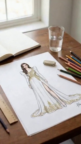 Sketch to Reality Fashion