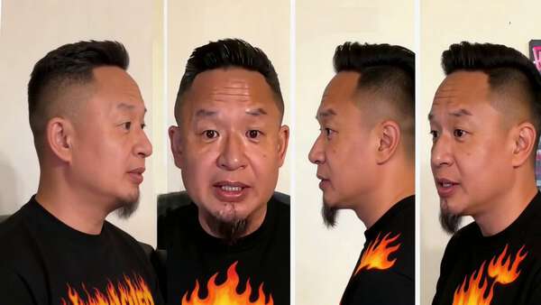 Gritty Handheld Tracking Shot