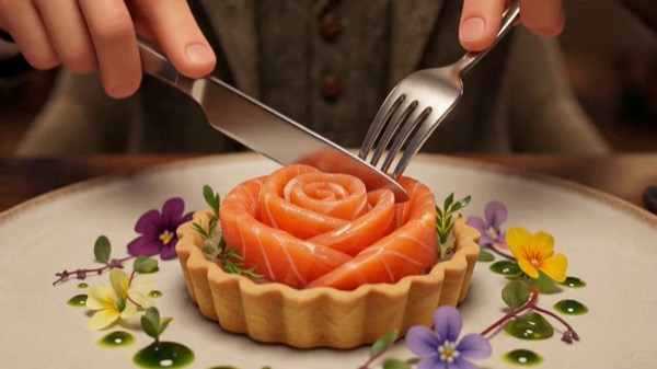 Salmon Underwater Journey