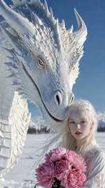 Ice Dragon Snow Romance