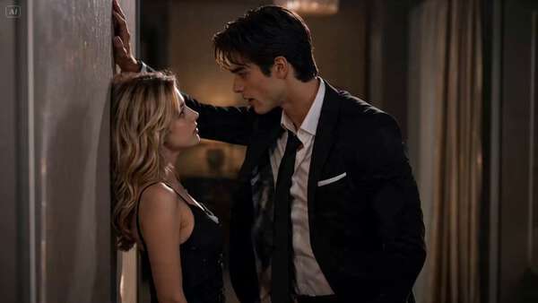 Seedance V2 Romantic Comedy Wall Scene