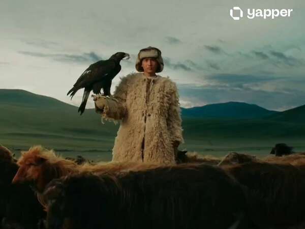 Central Asian Eagle Hunter
