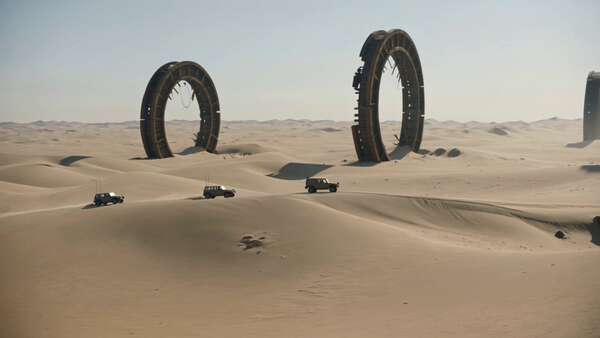 Desert Megastructure Ruins