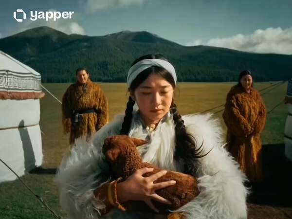 Mongolian Steppe Portrait