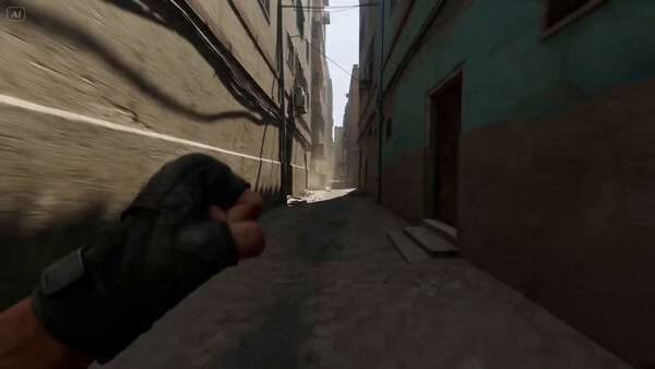POV Urban Street Chase