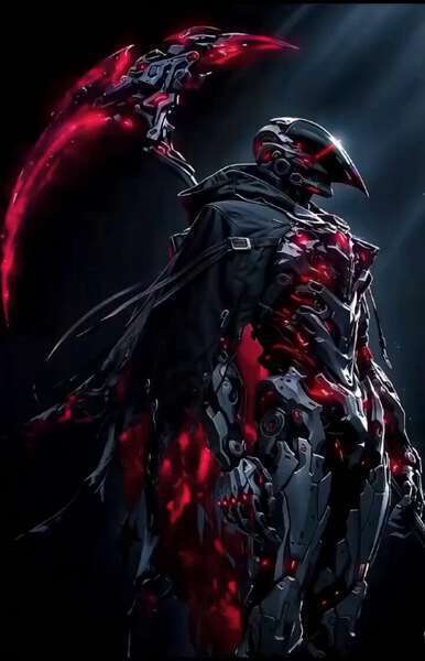 Cyberpunk Grim Reaper