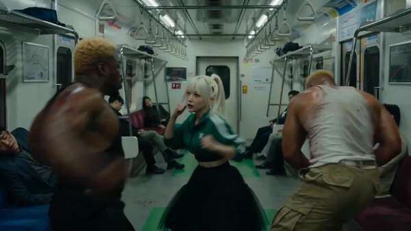 Train Fight Scene
