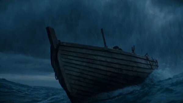 Ocean Storm Sea Monster Battle
