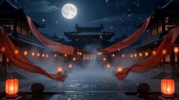 Funny Cat Drama in Ancient Palace