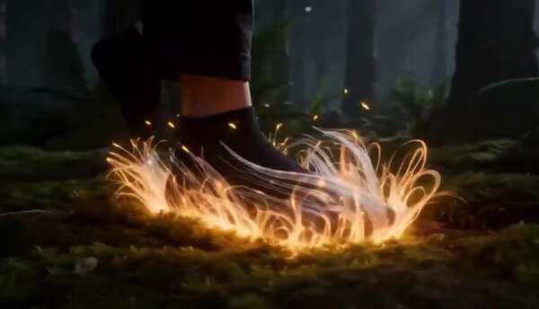Bioluminescent Organic Tech Sneaker