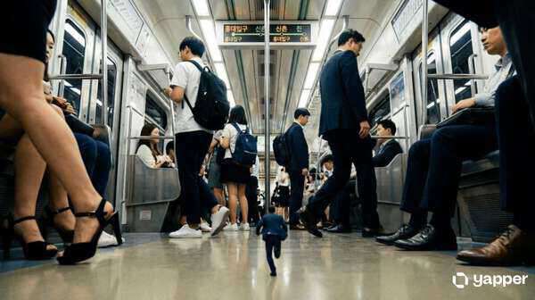 Tiny Commuter Sprint Seoul Metro