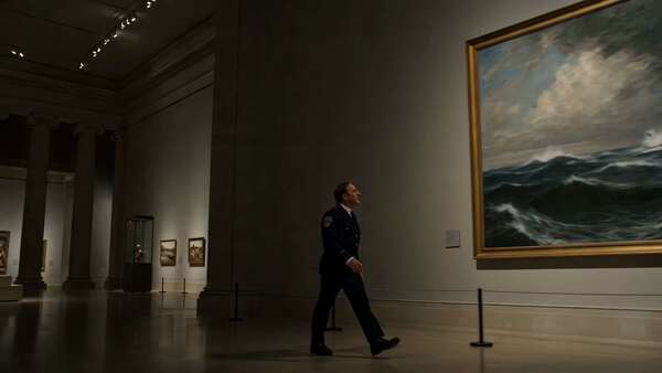 Museum Painting Transformation One-Shot