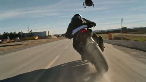 Hollywood Motorcycle Chase Sequence