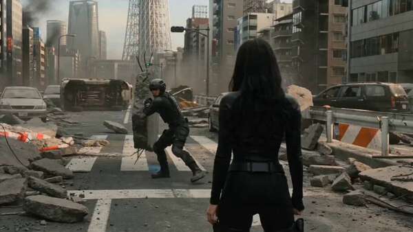 Devastated Tokyo Battle Scene